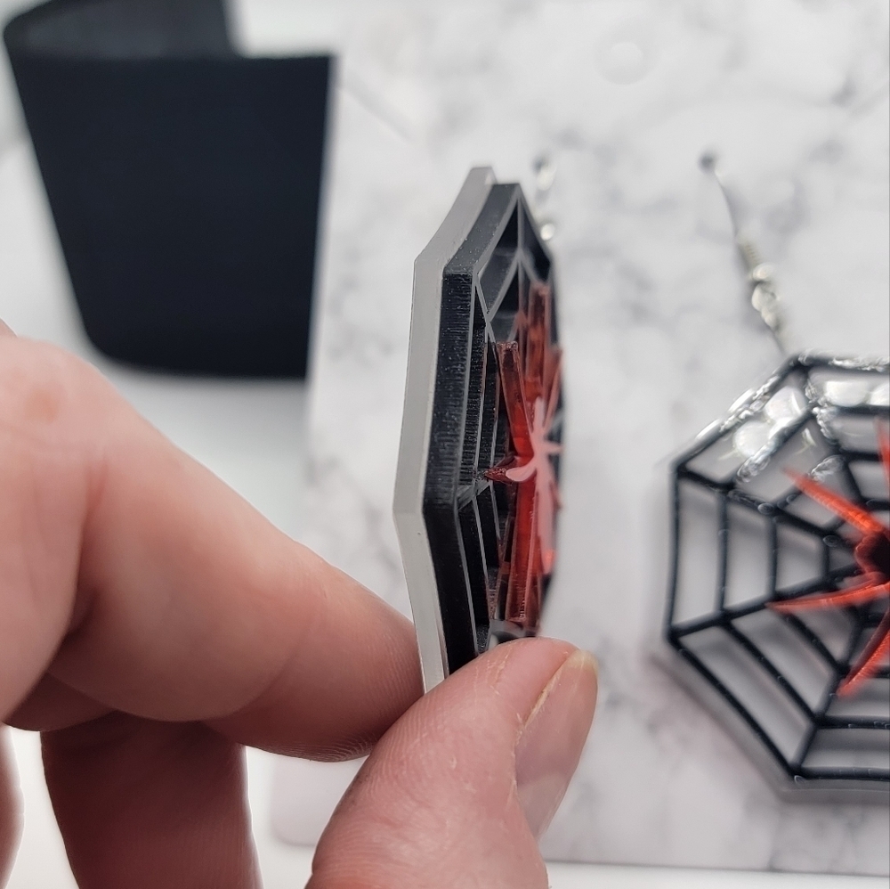 New Spider Earrings - Picture 3 of 5